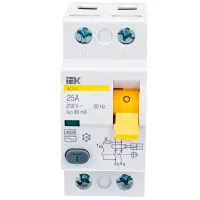 Întrerupătoare diferențiale IEK MDV10-2-025-030 25 A/ 220 V