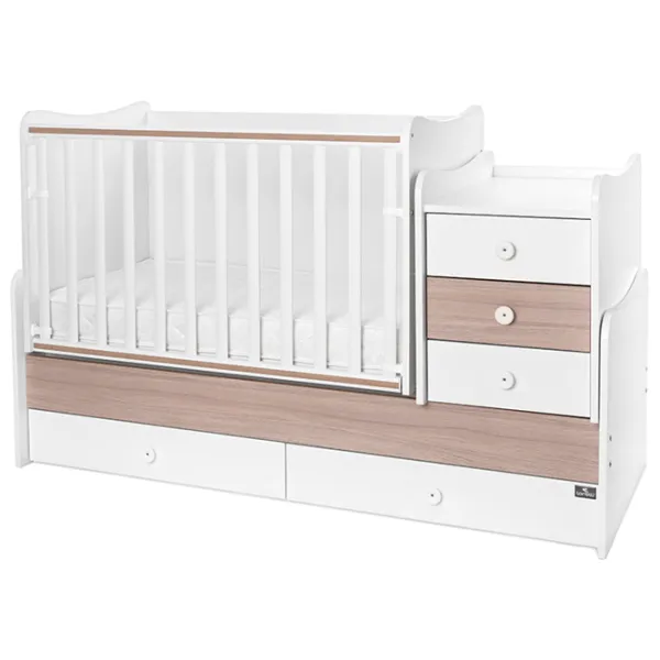 Pat pentru copii Lorelli BED MAXI PLUS NEW 0 luni - 14 ani/ White photo 1