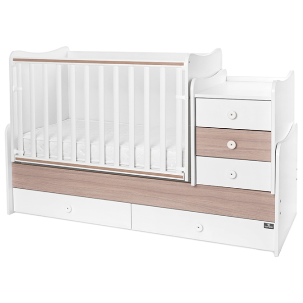 Pat pentru copii Lorelli BED MAXI PLUS NEW 0 luni - 14 ani/ White photo 1