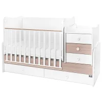Детская кровать Lorelli BED MAXI PLUS NEW 0 месяцев - 14 лет/ White photo 2