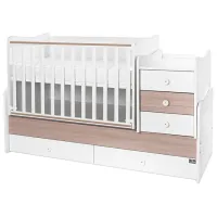 Детская кровать Lorelli BED MAXI PLUS NEW 0 месяцев - 14 лет/ White photo 3
