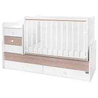 Детская кровать Lorelli BED MAXI PLUS NEW 0 месяцев - 14 лет/ White photo 4