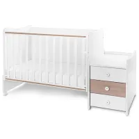 Детская кровать Lorelli BED MAXI PLUS NEW 0 месяцев - 14 лет/ White photo 5