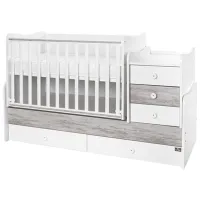 Детская кровать Lorelli BED MAXI PLUS NEW 0 месяцев - 14 лет/ White photo 2