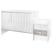 Детская кровать Lorelli BED MAXI PLUS NEW 0 месяцев - 14 лет/ White photo 5