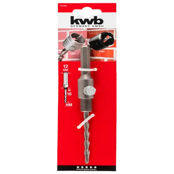 Adaptor carotă KWB K175300 Hexagonal photo 1