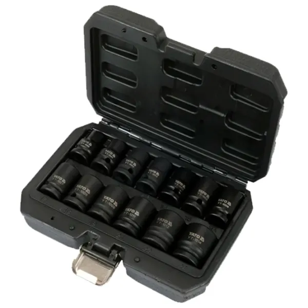 Набор головок торцевых Yato YT10251 Количество в наборе: 13 шт. photo 1