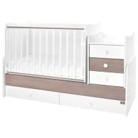 Pat pentru copii Lorelli BED MAXI PLUS NEW 0 luni - 14 ani/ White
