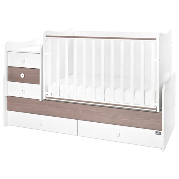 Детская кровать Lorelli BED MAXI PLUS NEW 0 месяцев - 14 лет/ White photo 4 Детская кровать Lorelli BED MAXI PLUS NEW 0 месяцев - 14 лет/ White photo 4