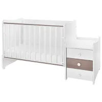 Детская кровать Lorelli BED MAXI PLUS NEW 0 месяцев - 14 лет/ White photo 5