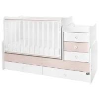 Pat pentru copii Lorelli BED MAXI PLUS NEW 0 luni - 14 ani/ White