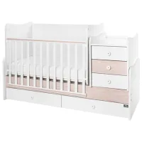 Детская кровать Lorelli BED MAXI PLUS NEW 0 месяцев - 14 лет/ White photo 3