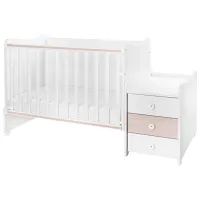 Детская кровать Lorelli BED MAXI PLUS NEW 0 месяцев - 14 лет/ White photo 5