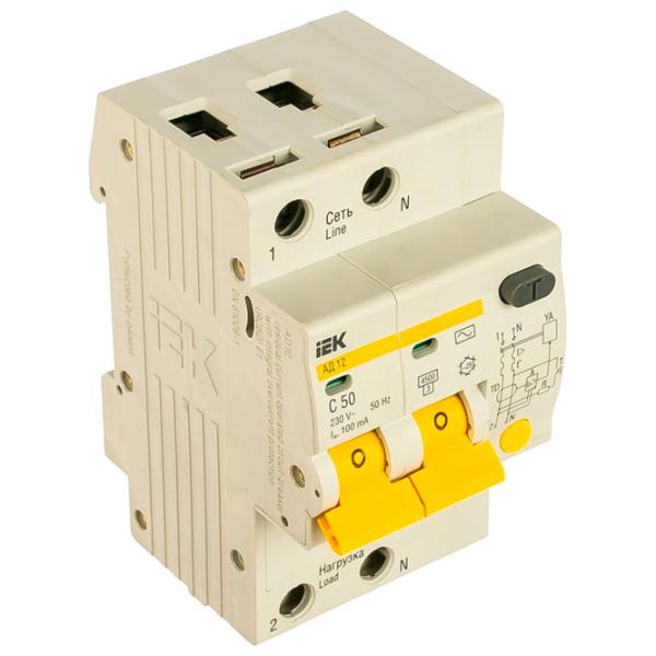 Дифференциальные автоматы IEK MAD10-2-050-C-100 50 A/ 220 В - 230 В photo 1 Дифференциальные автоматы IEK MAD10-2-050-C-100 50 A/ 220 В - 230 В photo 1