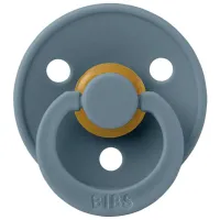 Suzetă cu tetina rotundă Bibs Colour 200260C Unisex/ 6 luni -/ Latex/ Petrol