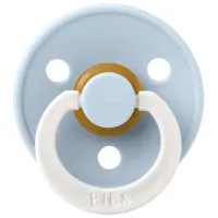 Соска круглая Bibs Colour 200271C Унисекс/ 6 месяцев -/ Латекс/ Blue