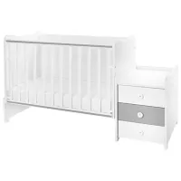 Детская кровать Lorelli BED MAXI PLUS NEW 0 месяцев - 14 лет/ White photo 5