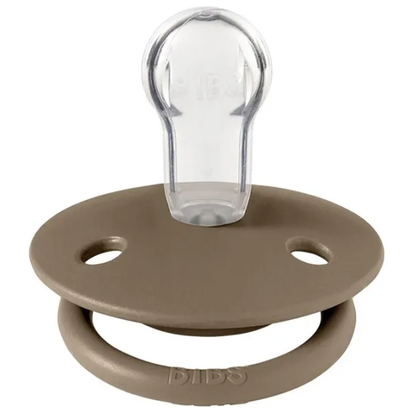 Suzetă cu tetina rotundă Bibs De lux 1010243C Unisex/ 0 luni - 3 ani/ Silicon/ Brown photo 2 Suzetă cu tetina rotundă Bibs De lux 1010243C Unisex/ 0 luni - 3 ani/ Silicon/ Brown photo 2