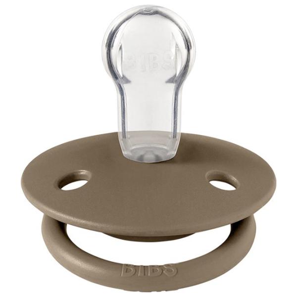 Suzetă cu tetina rotundă Bibs De lux 1010243C Unisex/ 0 luni - 3 ani/ Silicon/ Brown photo 2 Suzetă cu tetina rotundă Bibs De lux 1010243C Unisex/ 0 luni - 3 ani/ Silicon/ Brown photo 2