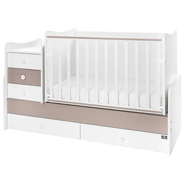 Детская кровать Lorelli BED MAXI PLUS NEW 0 месяцев - 14 лет/ White photo 4 Детская кровать Lorelli BED MAXI PLUS NEW 0 месяцев - 14 лет/ White photo 4