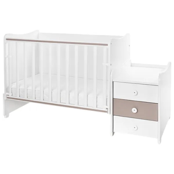 Детская кровать Lorelli BED MAXI PLUS NEW 0 месяцев - 14 лет/ White photo 5 Детская кровать Lorelli BED MAXI PLUS NEW 0 месяцев - 14 лет/ White photo 5