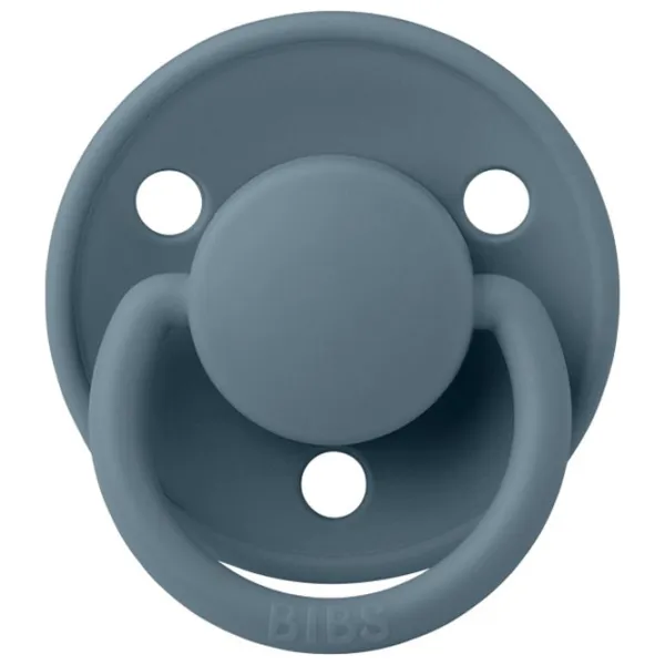 Соска круглая Bibs De lux 1010260C Унисекс/ 0 месяцев - 3 года/ Силикон/ Blue photo 1 Соска круглая Bibs De lux 1010260C Унисекс/ 0 месяцев - 3 года/ Силикон/ Blue photo 1