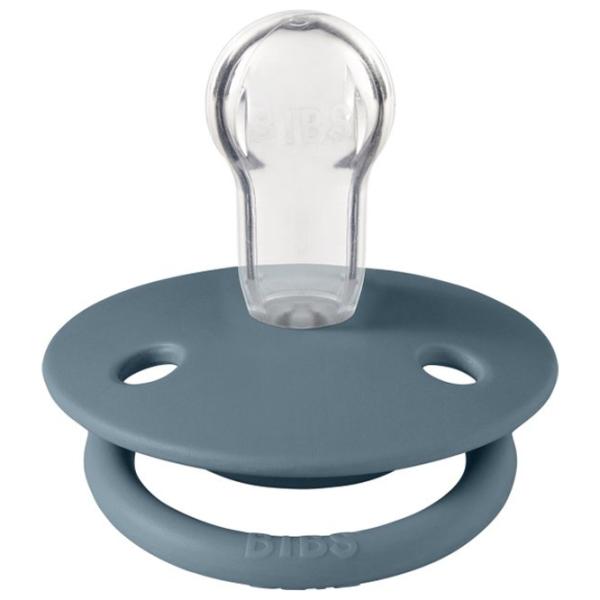 Соска круглая Bibs De lux 1010260C Унисекс/ 0 месяцев - 3 года/ Силикон/ Blue photo 2 Соска круглая Bibs De lux 1010260C Унисекс/ 0 месяцев - 3 года/ Силикон/ Blue photo 2