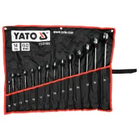 Комбинированный набор ключей Yato YT01865  Количество в наборе: 14 шт.