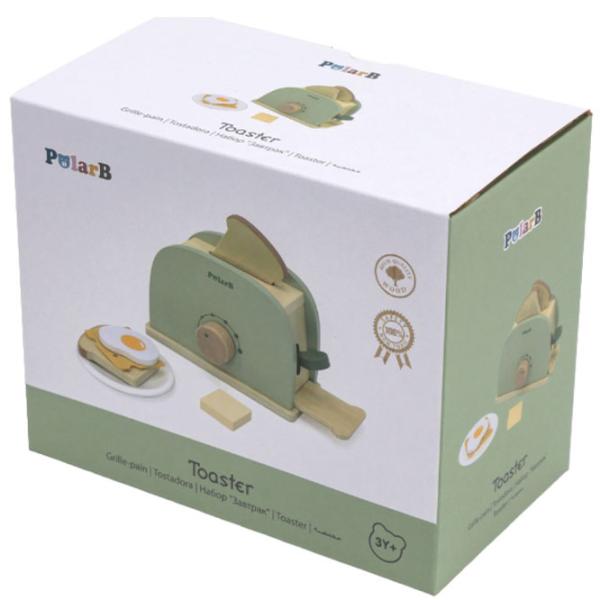 Ролевые игры VIGA Wooden playset Breakfast with toaster 3+/ Кухня photo 3