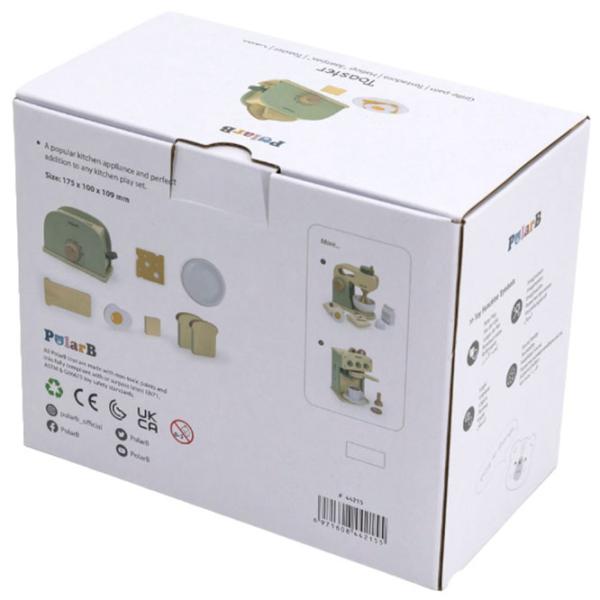 Ролевые игры VIGA Wooden playset Breakfast with toaster 3+/ Кухня photo 4