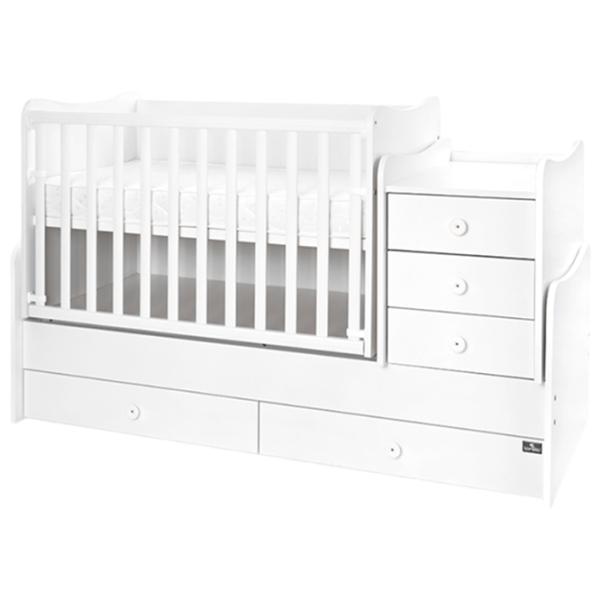 Pat pentru copii Lorelli BED MAXI PLUS NEW 0 luni - 14 ani/ White photo 2