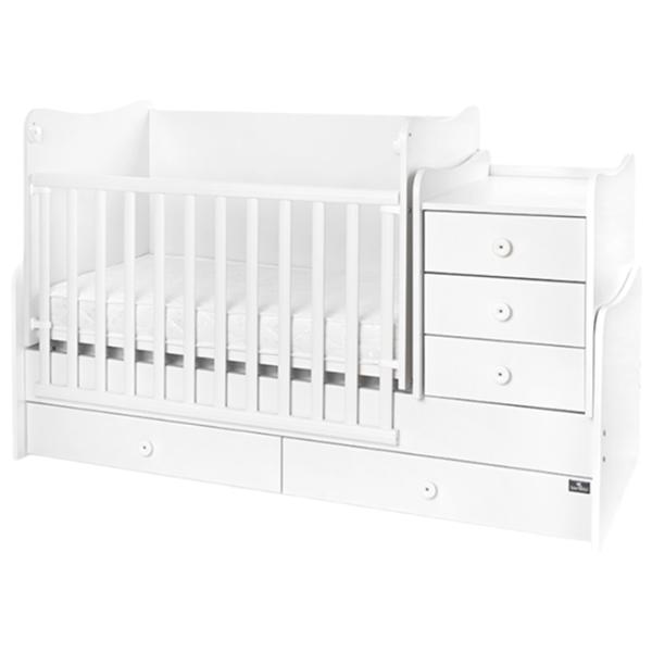 Pat pentru copii Lorelli BED MAXI PLUS NEW 0 luni - 14 ani/ White photo 3