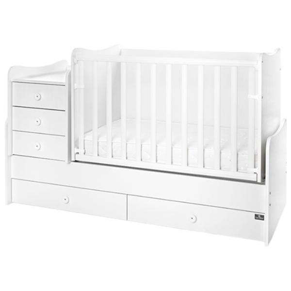 Pat pentru copii Lorelli BED MAXI PLUS NEW 0 luni - 14 ani/ White photo 4