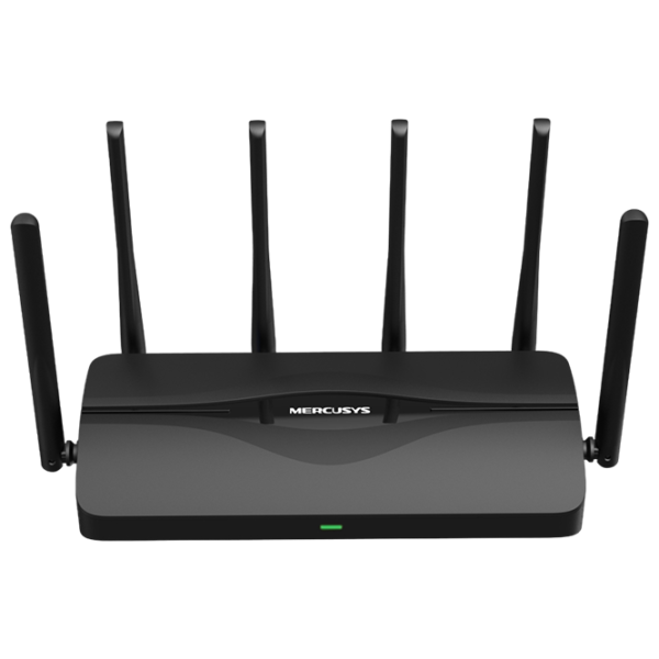 Wi-Fi Роутер Mercusys BE9300 Tri-Band Wi-Fi 7 Router 574 Мбит/ c/ 2880 Мбит/ с/ Black photo 1