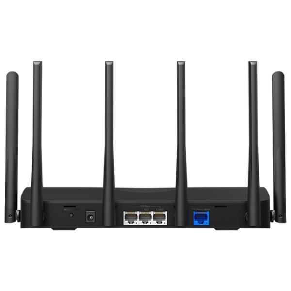 Wi-Fi Роутер Mercusys BE9300 Tri-Band Wi-Fi 7 Router 574 Мбит/ c/ 2880 Мбит/ с/ Black photo 2