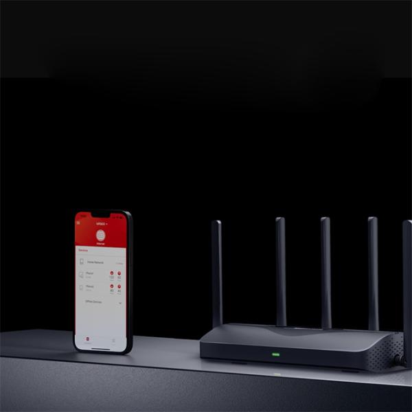 Wi-Fi Роутер Mercusys BE9300 Tri-Band Wi-Fi 7 Router 574 Мбит/ c/ 2880 Мбит/ с/ Black photo 6