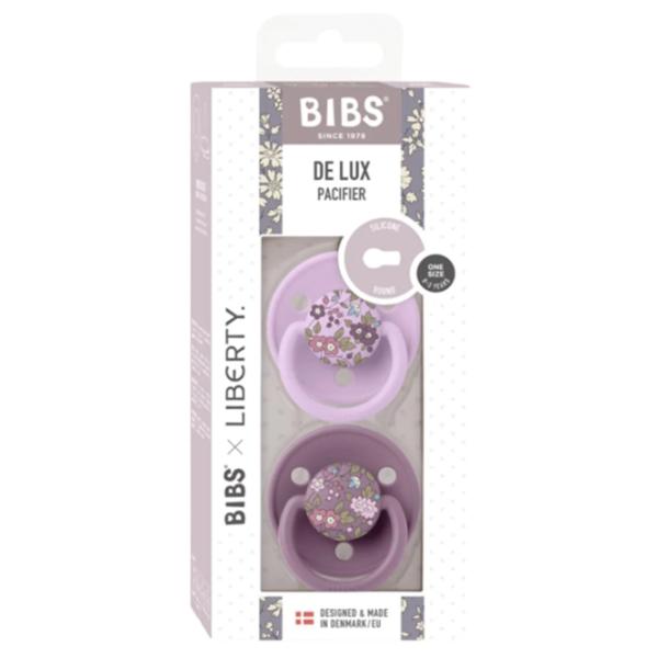 Соска круглая Bibs De lux 15012101 Для девочек/ 0 месяцев - 36 месяцев/ Силикон/ Пурпурный photo 3