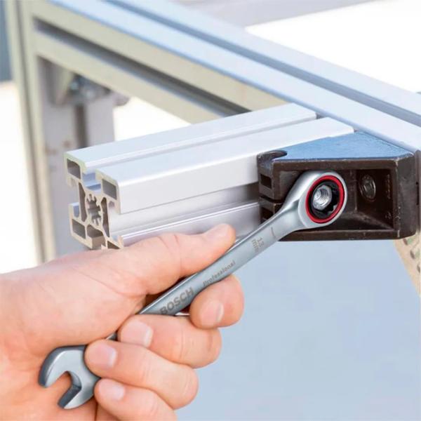 Комбинированный набор ключей Bosch B1600A02AU0 Количество в наборе: 10 шт. photo 7