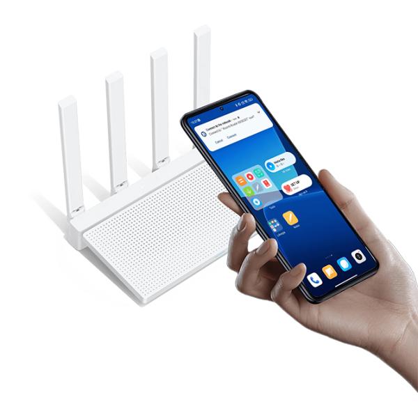 Wi-Fi Роутер Xiaomi AX3000T 574 Мбит/ c/ 2402 Мбит/ с/ White photo 7