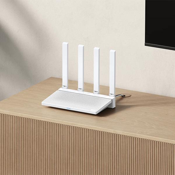 Wi-Fi Роутер Xiaomi AX3000T 574 Мбит/ c/ 2402 Мбит/ с/ White photo 9