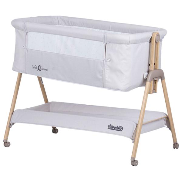 Детская кровать Chipolino Sweet Dreams 0 месяцев - 3 года/ Gray photo 4 Детская кровать Chipolino Sweet Dreams 0 месяцев - 3 года/ Gray photo 4