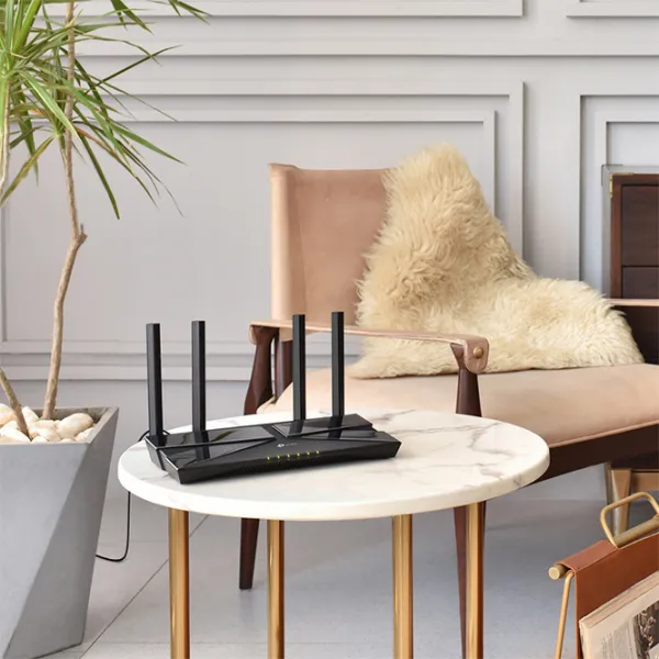 Wi-Fi Router TP-Link Archer AX1800 574 Mbit/ s/ 1201 Mbit/ s/ Black photo 6
