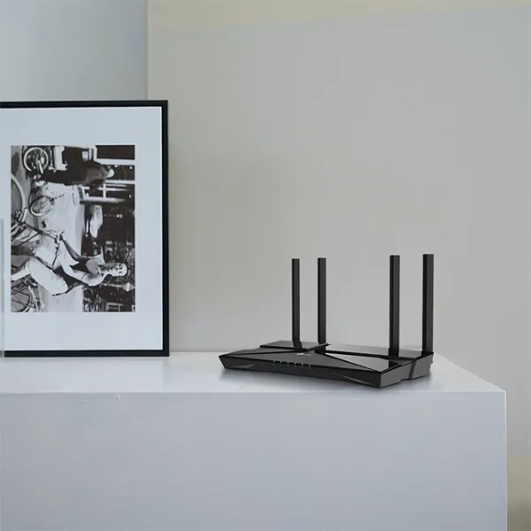 Wi-Fi Router TP-Link Archer AX1800 574 Mbit/ s/ 1201 Mbit/ s/ Black photo 9