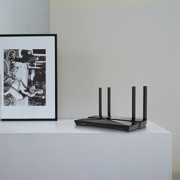 Wi-Fi Router TP-Link Archer AX1800 574 Mbit/ s/ 1201 Mbit/ s/ Black photo 9