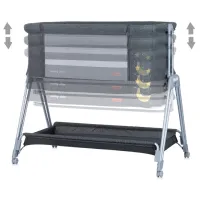 Детская кровать Chipolino Pretty Close 0 месяцев - 3 года/ Black photo 2