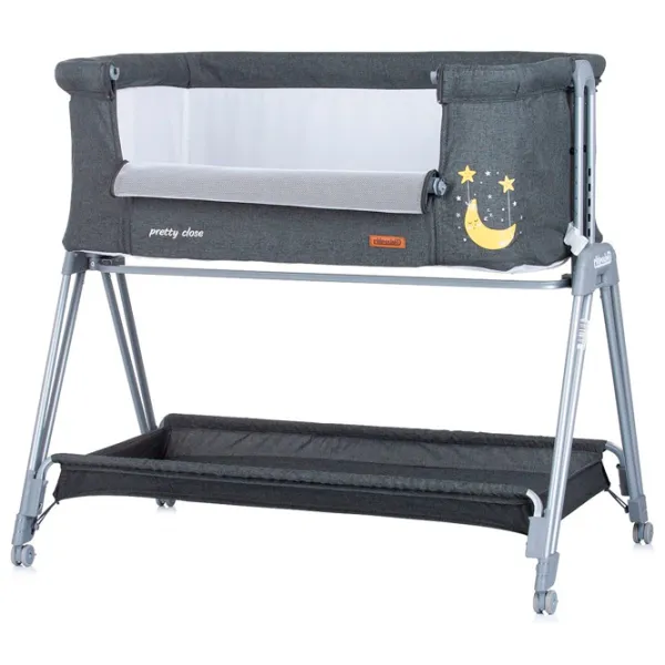 Детская кровать Chipolino Pretty Close 0 месяцев - 3 года/ Black photo 3 Детская кровать Chipolino Pretty Close 0 месяцев - 3 года/ Black photo 3