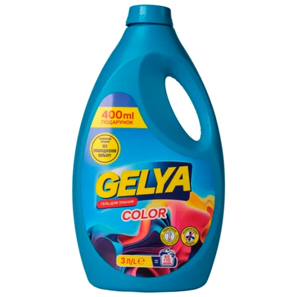 Gel de spălare Gelya Color 3l Număr spălări: 75 photo 1
