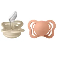 Suzetă cu tetina ortodontică Bibs Couture 1700303 Unisex/ 0 luni - 6 luni/ Silicon/ Multicolor