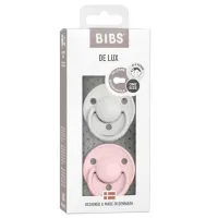 Suzetă cu tetina rotundă Bibs De lux 150229 Unisex/ 0 luni - 36 luni/ Silicon/ Multicolor photo 3