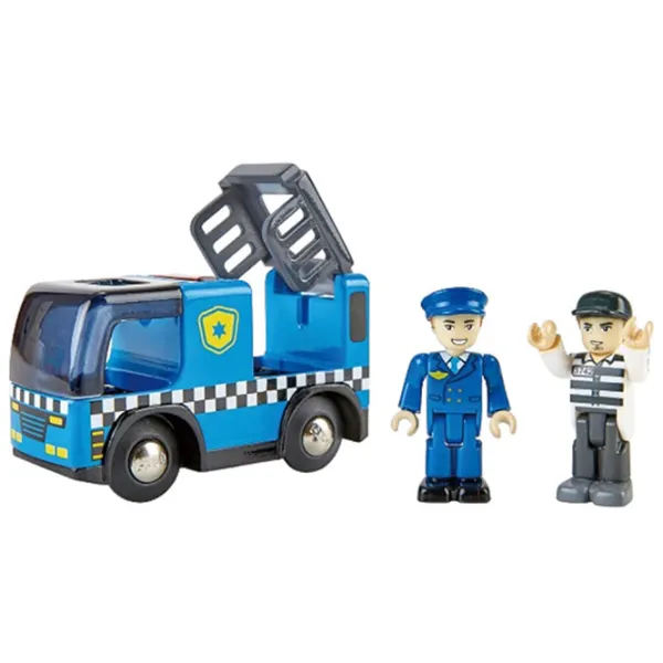 Joc de rol Hape Siren Police Car 3+/ Mașină photo 1